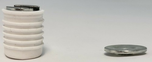 Drill Drive Cylinder Round Magnet Catch tap in heavy duty strong door lock mail - Picture 23 of 24