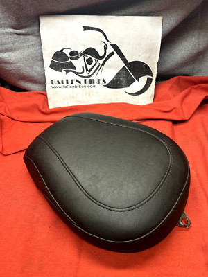 Harley MUSTANG 76761 Blackline Slim Wide Tripper Rear Seat 11-13 FXS 12-17 FLS