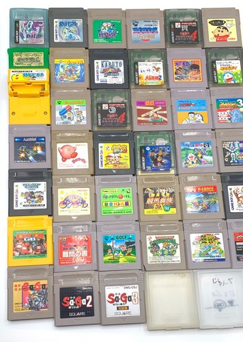 JUNK Gameboy 51 Lot Pokemon Crystal Green Japanese Game Boy Not tested Junk - Picture 2 of 12