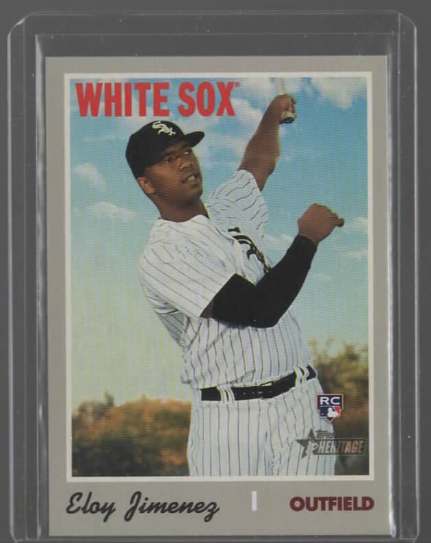 2019 Topps Heritage #516 Eloy Jimenez