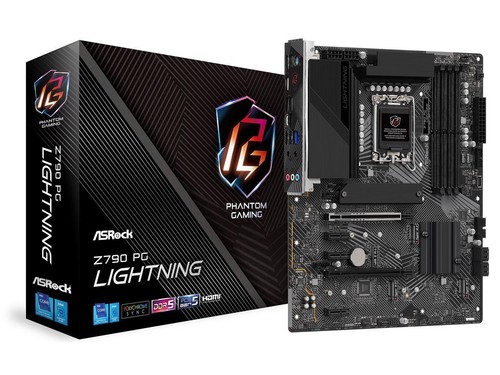 ASRock Z790 PG Lightning Intel LGA1700 ATX Motherboard , 4 slots DDR5, PCIE 5.0
