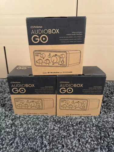 Presonus AudioBox GO 2x2 USB-C Audio Recording Interface+Software+Warranty