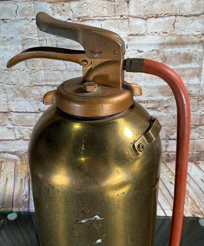General QUICK-AID FIRE GUARD WC-400 Brass Copper Fire Extinguisher Water Stream - Picture 12 of 19