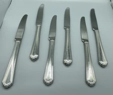 Lenox ARCHWAY Stainless Dinner Knife Glossy 18/10 Flatware set of 6