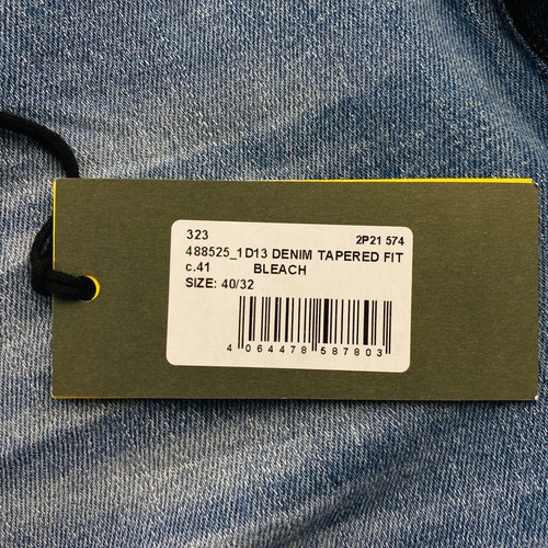 Camel Active Toronto Herren Blau Regular Kegelförmig Zerrissene Jeans Eu W40 L32 - Bild 6 von 16
