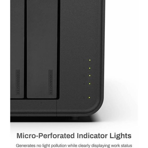 TERRAMASTER F4-212 4 Bay NAS - Quad Core CPU, 2GB DDR4 RAM, Network Attached - Bild 2 von 5