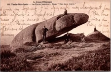 *67422 cpa 23 Toulx Sainte Croix - les Pierres Jaumâtres