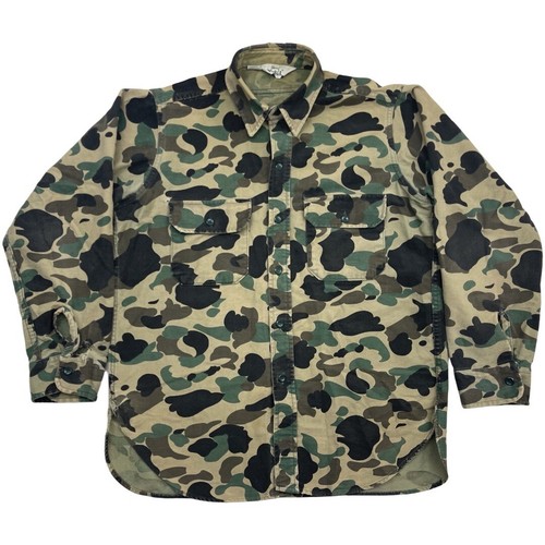 Vtg Woolrich Frog Skin Duck Hunter Camo 