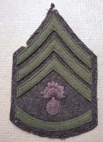 Genuine WWI USA War Dept ID 11/5/1918 & Ordnance 2nd Lieutenant Uniform Chevrons - Picture 10 of 19