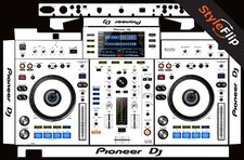Pioneer XDJ-RX Skin White Color Protective Decal StyleFlip Skins
