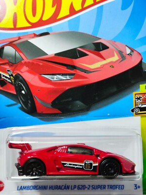 Hot Wheels 2024 Lamborghini Huracan LP 620-2 Red (Promo Combine