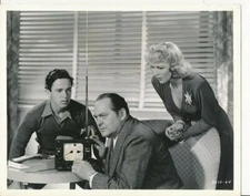 GENE REYNOLDS VERA ANN BORG Original Vintage 1941 CLARENCE BULL MGM DBW Photo