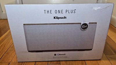 Klipsch The One Plus Premium Tabletop Bluetooth Speaker Walnut New Sealed
