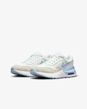 Size 7 GS - Nike Air Max System Low White Pure Platinum