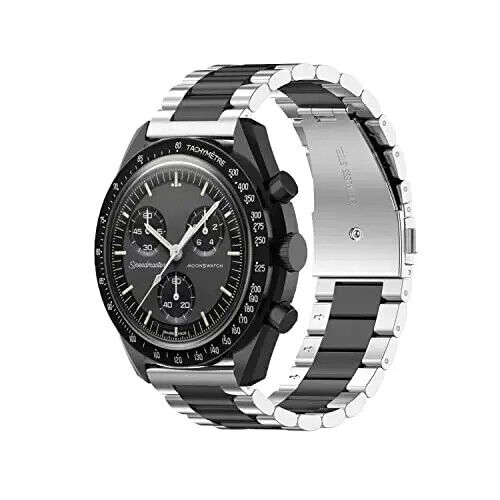20mm Stainless Steel Strap for Omega X Swatch Joint MoonSwatch Metal Watch Band - Picture 24 of 25