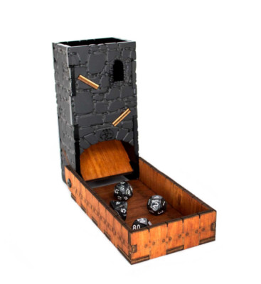 C4Labs - Drawbridge Dice Tower   DragonStone
