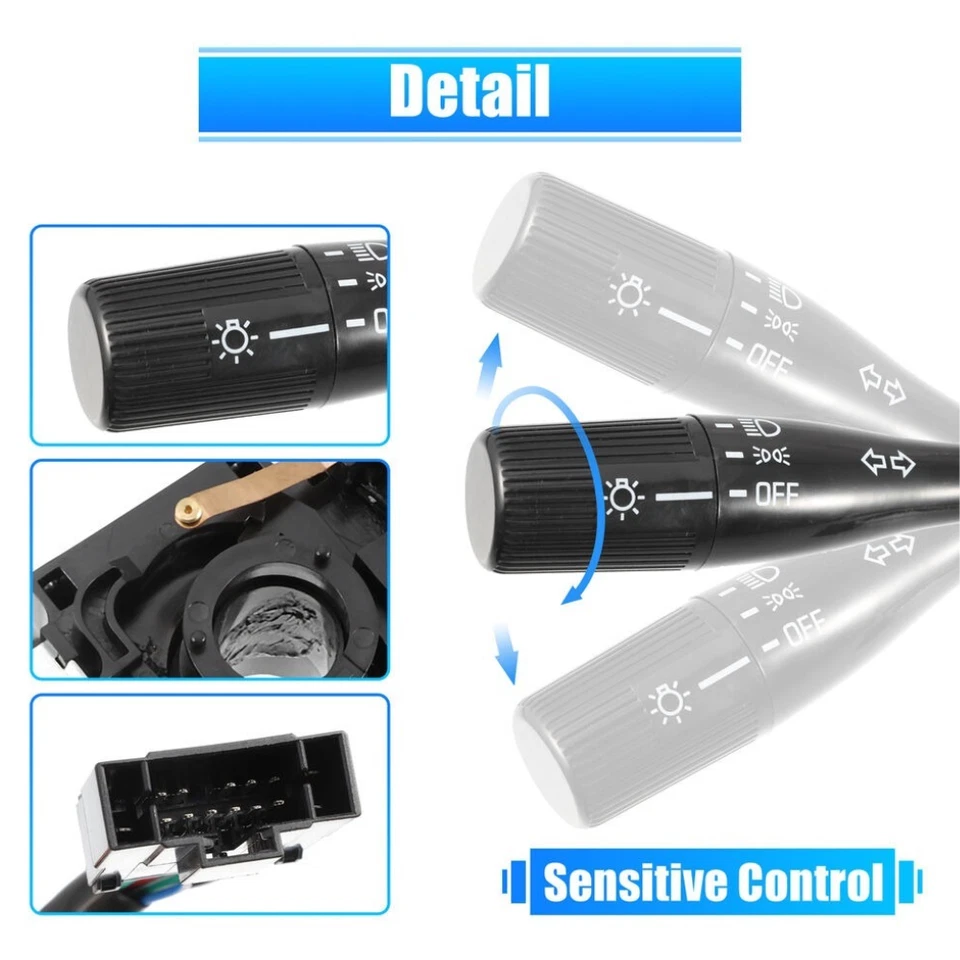 1pcs Car Turn Signal Wiper Switch for Mitsubishi Mighty Max（LHD) MB571622 - Image 4 of 4