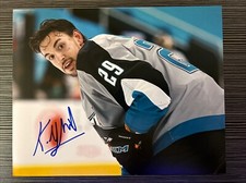 KURTIS GABRIEL SAN JOSE SHARKS NHL HOCKEY Signed Autographed 8x10 Photo A