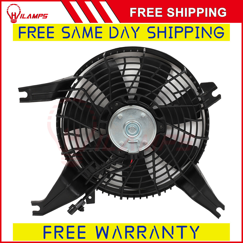 For 2001 2002 2003 Mitsubishi Montero A/C Condenser Cooling Fan Assembly