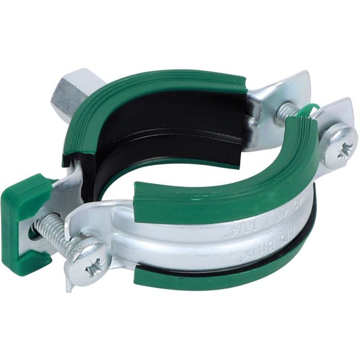 Walraven Bifix Zweischraubenschelle 31185019, 15-19 мм, M 8, EPDM, Массачусетский технологический институт (mit Einlage)
