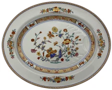 Bernardaud Limoges Pondichery Oval Meat Platter 17 "