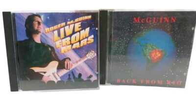 Roger McGuinn Back from Rio & From Mars 1991 CD Lot Of 2