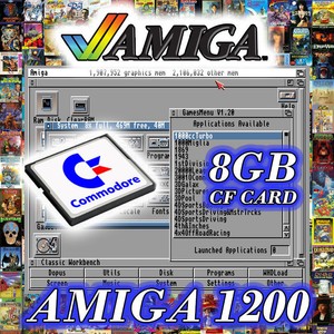 Amiga-1200-8GB-ClassicWB-68K-Original-Theme-CF-Card-HDD-WHDLoad-Games
