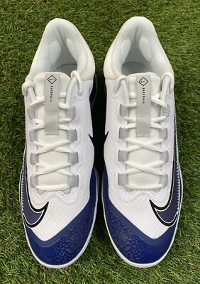 Nike Alpha Huarache Elite 4 Low ホワイトネイビー Nike Men's Alpha Huarache Elite 4 Low MCS