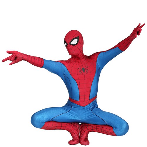Spiderman Homecoming Jumpsuit Spider-Man Cosplay Costume Adult Kids Halloween - Picture 8 of 12