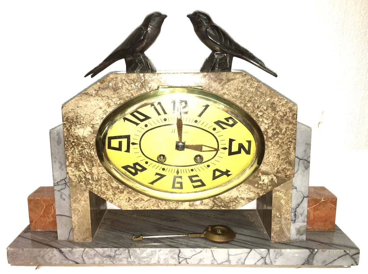 Pendule de bureau imhof 8 jours