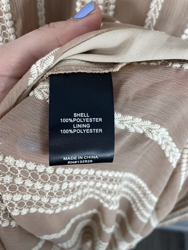Abito Maxi Donna House Of Harlow x REVOLVE Regina Nuovo con etichette Taglia M Ricamato Fata - Foto 8 di 12