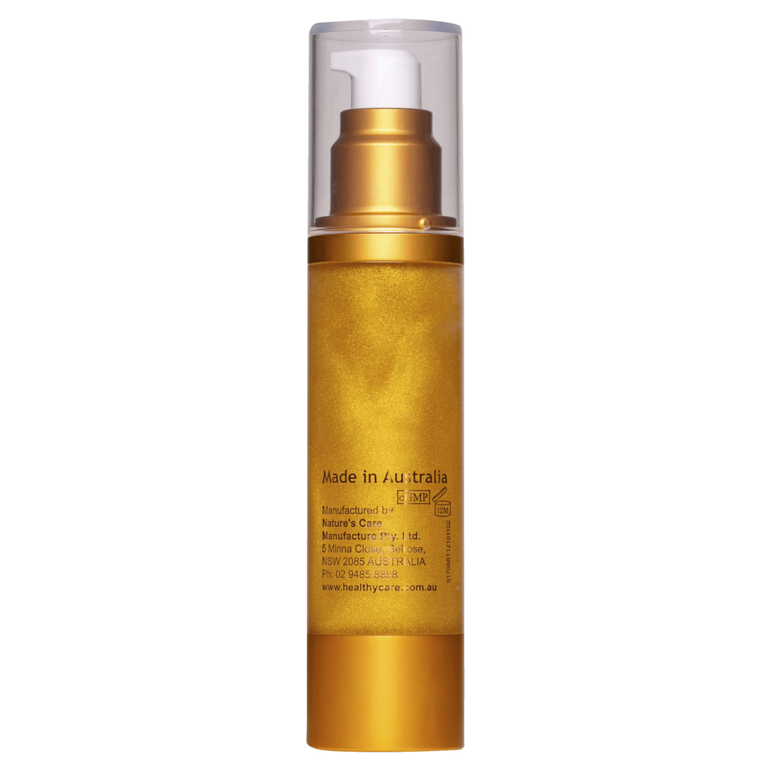 New Healthy Care Anti-Ageing Gold Flake Face Serum 50ml HealthyCare