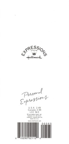 Love & Romance Our Memories Are Precious Good and Bad Hallmark Greeting Card - Picture 3 of 3
