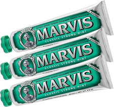 Marvis Classic Strong Mint Toothpaste 85ml - Pack of 3