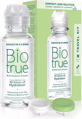 Contact Solution, Multi-Purpose Solution with Lens Case, Cleans, Conditions, Hyd
