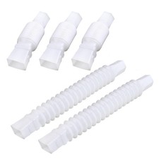 5Pcs Flexible Faucet Extension Tube Replacement Telescopic Faucet Extender Ho...