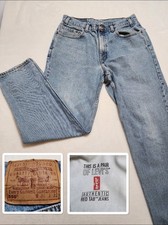 Vintage Levi s 550 Men s Jeans Made in USA Size 36x32 Relaxed Fit Light Wash