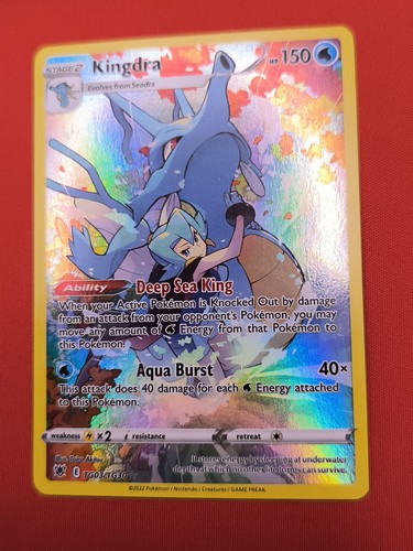 Kingdra TG03/TG30 Astral Radiance Trainer Gallery Ultra Rare Pokemon Card * New - Picture 9 of 14