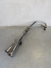 1982 82 Honda Cb750c Cb 750c 750 Custom Left Side Exhaust Muffler Pipes