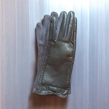 New Soft leather gloves women