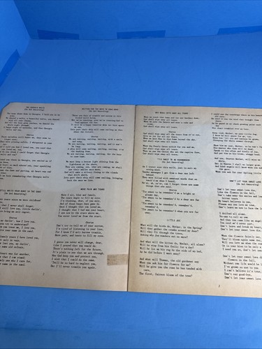 Libretto canzoni popolari preferite cantate da Mac Wiseman - Foto 3 di 9