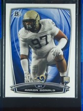 2014 Bowman Aaron Donald Rookies RC #78 Rams