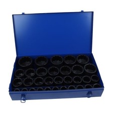 US PRO 32PC 3/4″ DR 12PT IMPACT SOCKET SET 19-60MM HEAVY DUTY CR-MO