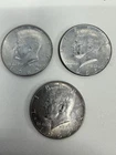 1965 Silver Kennedy Half Dollars 3 Coin Lot#6 RM2