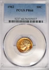 1962 Toned Roosevelt Dime Proof PCGS PR 66 PF Toning Silver Coin 10C