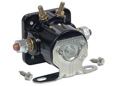 1958-78 Starter Solenoid Fairlane Maverick F100 C4af Autolite Black New