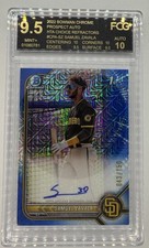 2022 Bowman Chrome - Prospect Autographs Samuel Zavala /150 (AU, RC)
