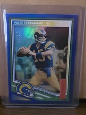 2025 Score - Vince Ferragamo #126 Gold Zone /50