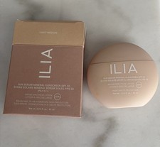 ILIA Sonnenserum LSF 50 Mineralische Sonnencreme Light-Medium &Ouml;lkontrolle 1,52oz