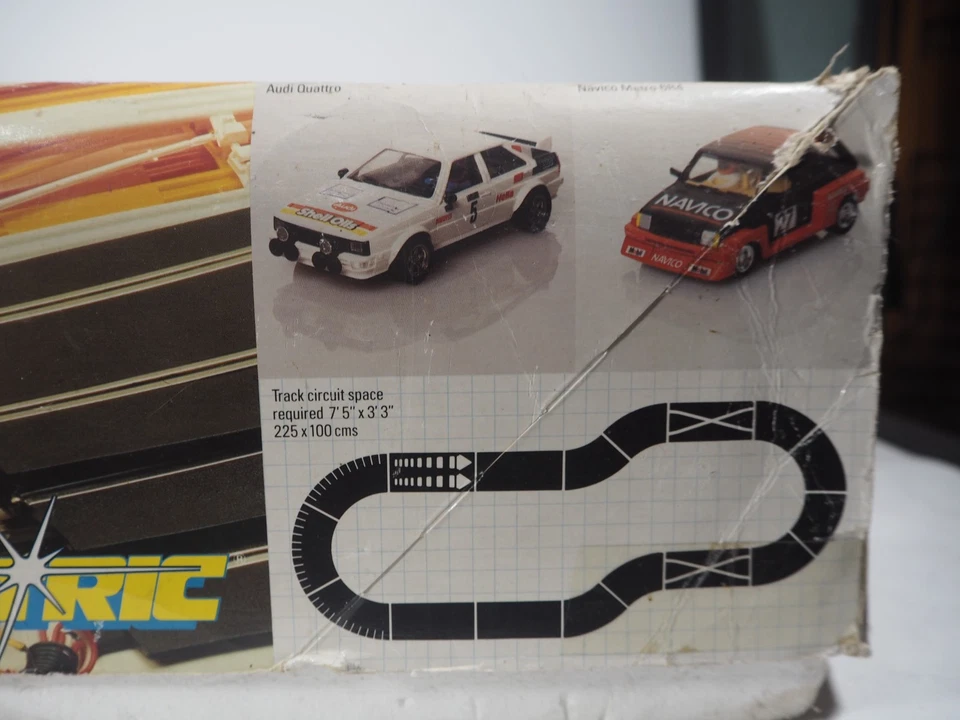 Vintage Scalextric International Rallye - Audi Quattro 4wd & Navico  Metro 6R4 - Image 4 of 4